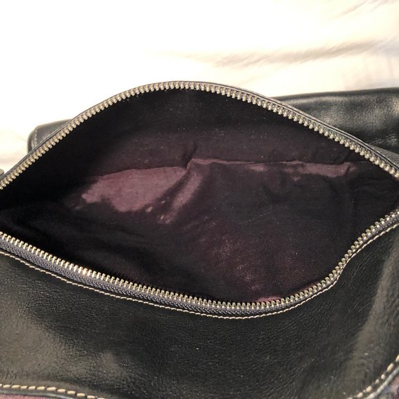 Vintage Roots Pebble Leather Tote - Picture 6 of 6